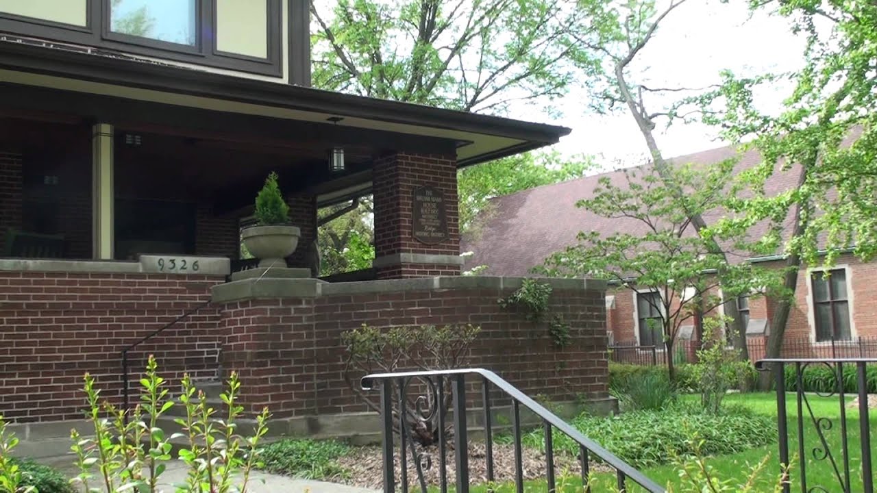 Frank lloyd Wright In Beverly Pt.3, The William & Jessie Adams Home