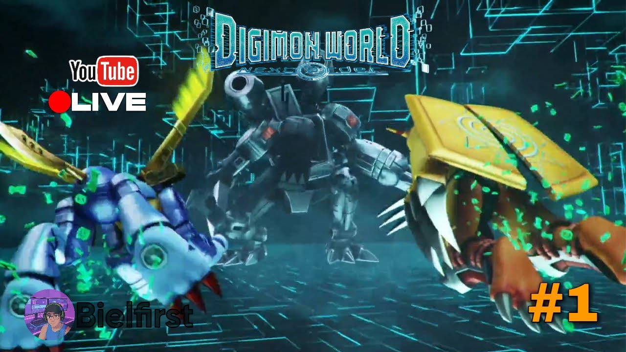 DIGIMON NEXT ORDER AO VIVO – PRIMEIRO DIA JOGANDO DO ZERO