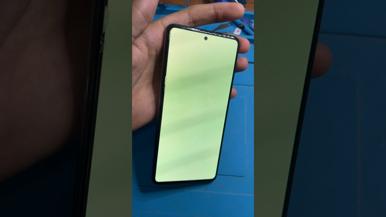 Green screen problem / Green display problem Samsung M31S👆