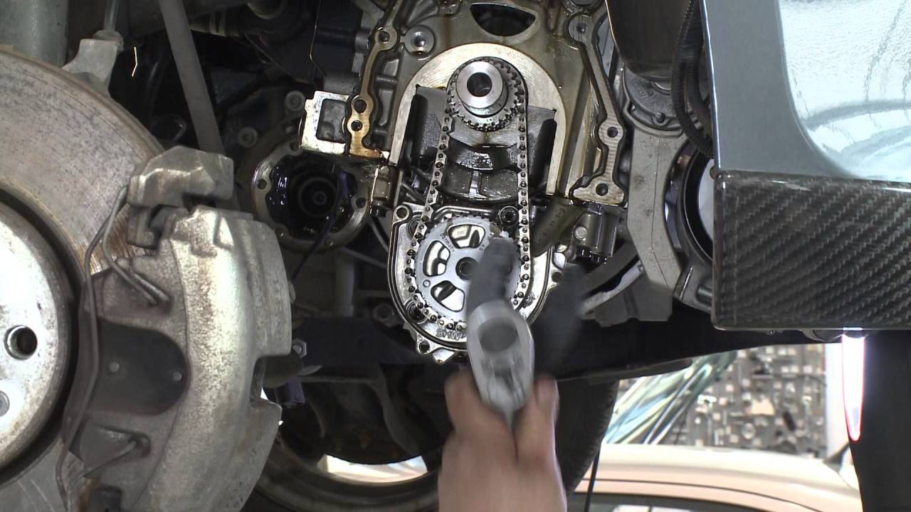 1,2TSi   Changeover of timing chain on BW