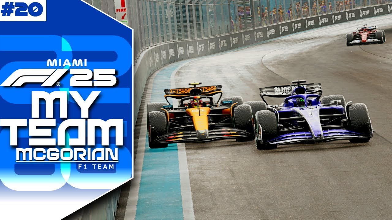 СТЕНЫ УДАРИЛИ В ПРОМОКШЕМ МАЙАМИ! — F1 25 Моя команда, режим карьеры, часть 20