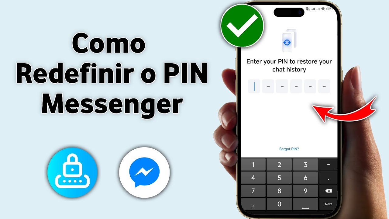 Come reimpostare il codice PIN di Messenger | Guida 2025