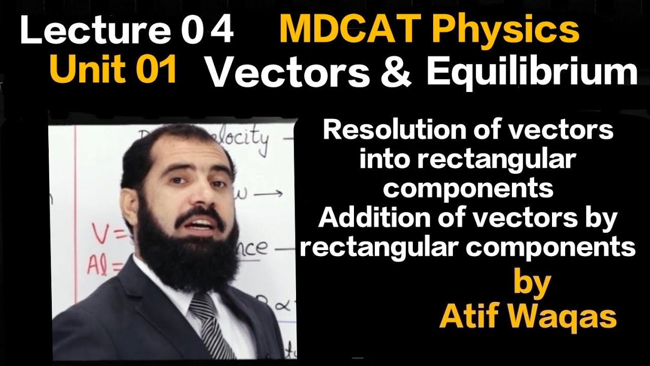 Resolution of vectors into rectangular components|Addition of vectors by rectangular components
