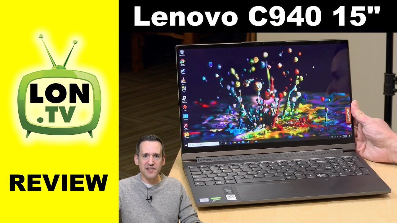 Lenovo C940-15 Review - with Nvidia GTX 1650 GPU - Premium Two In One Laptop