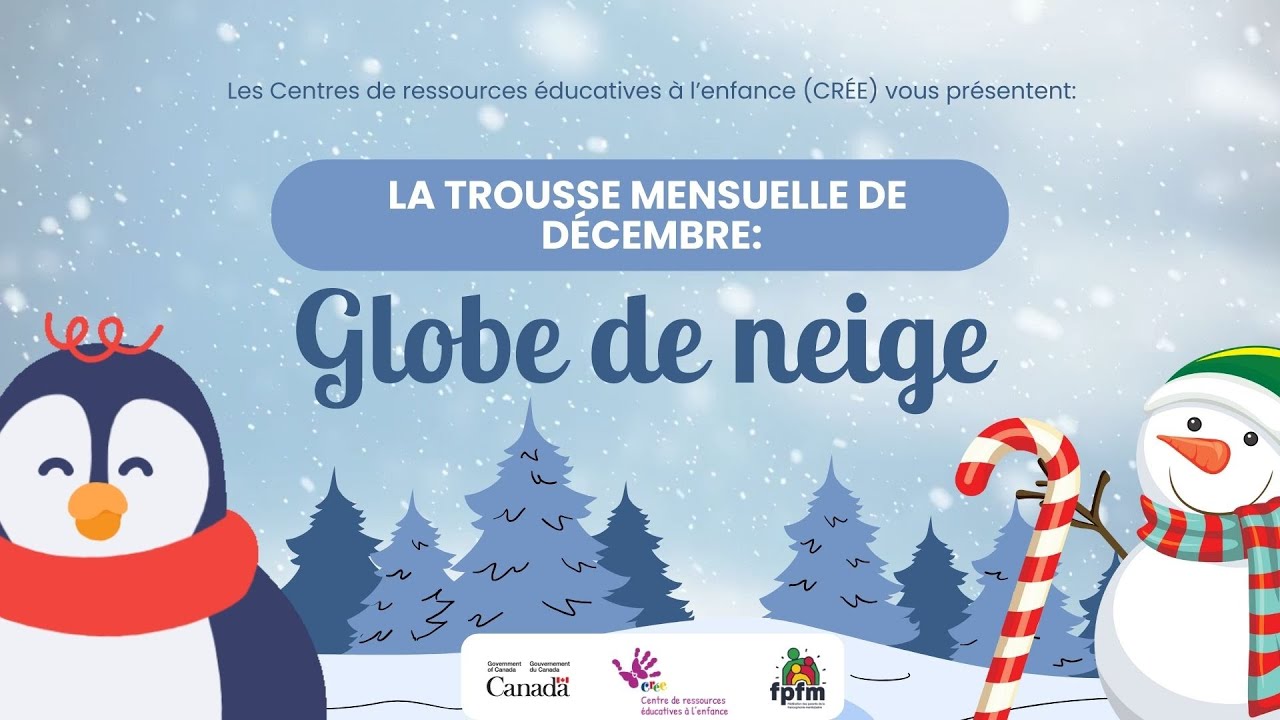 Trousse globe de neige
