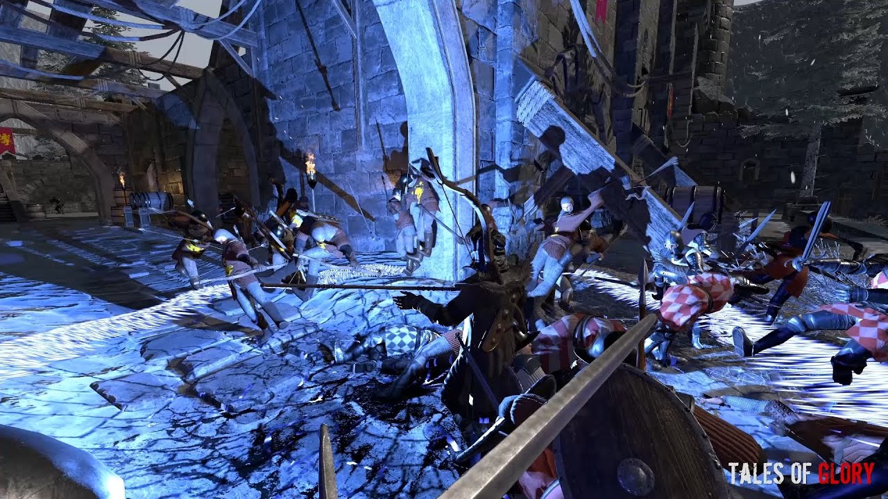 Tales of Glory VR - Unleashing the warlock - Large scale full physic battles