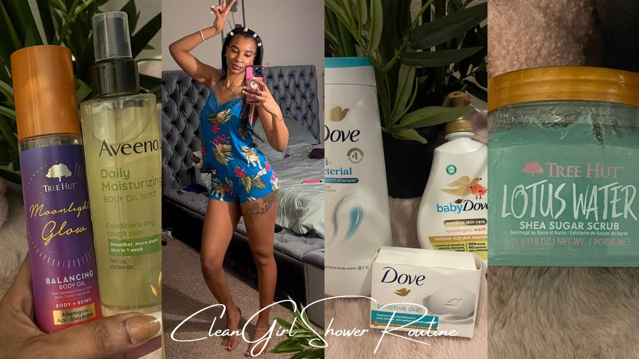 CLEAN GIRL SHOWER ROUTINE | Everyday Simple Shower Routine | Self Care + Hygiene Products