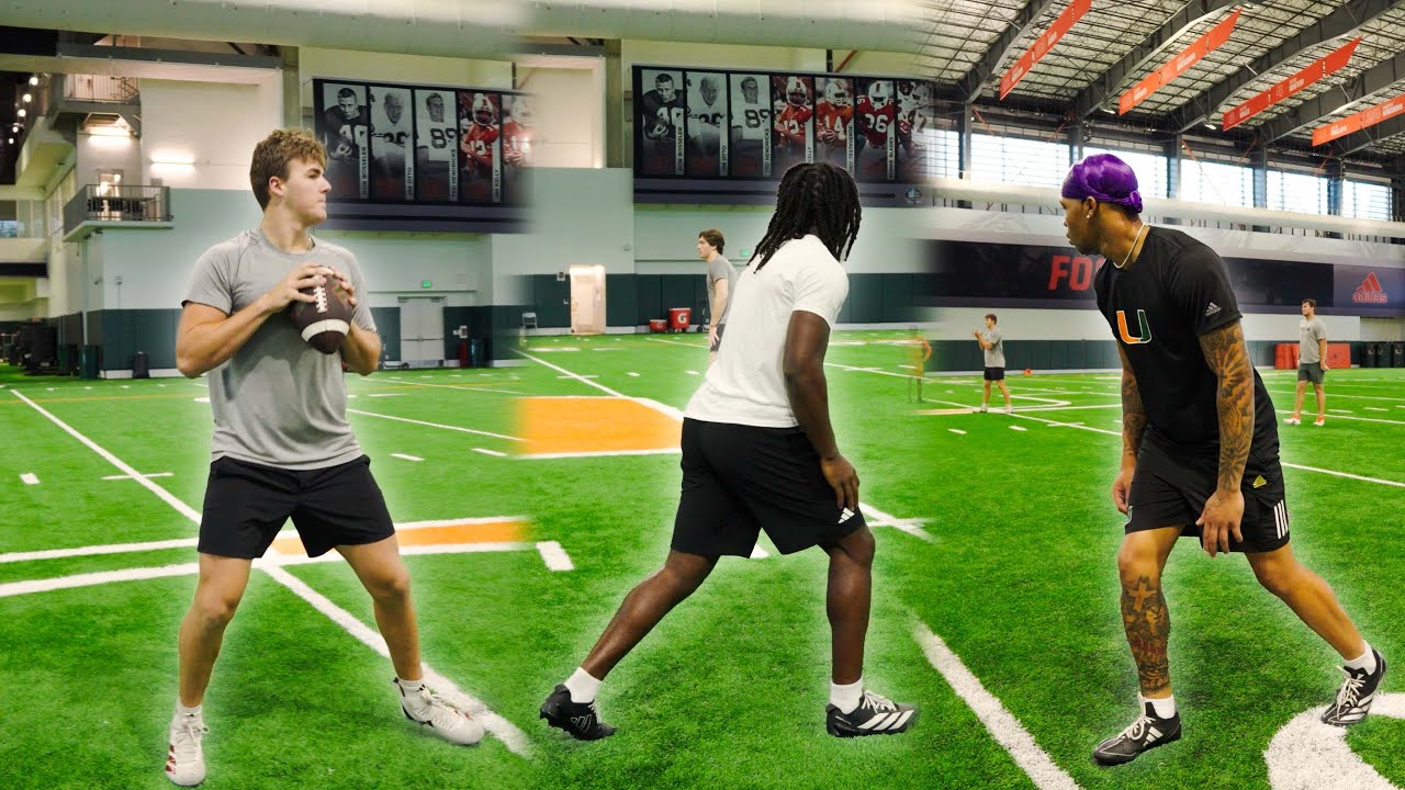 CJ Daniels & Malachi Toney Workout With Luke Nickel