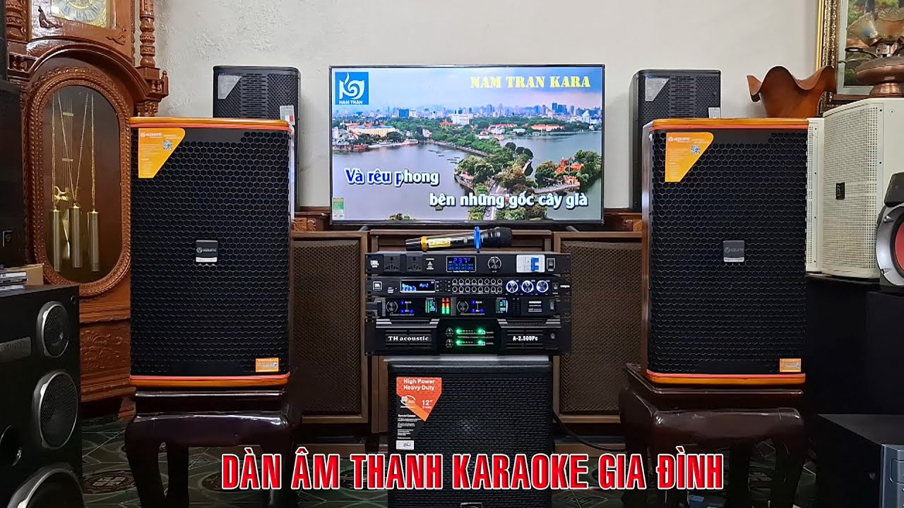 Lắp đặt, bảo hành dàn âm thanh KARAOKE gia đình. giá bình dân cuối năm. lh: 0982269892-0986200436./