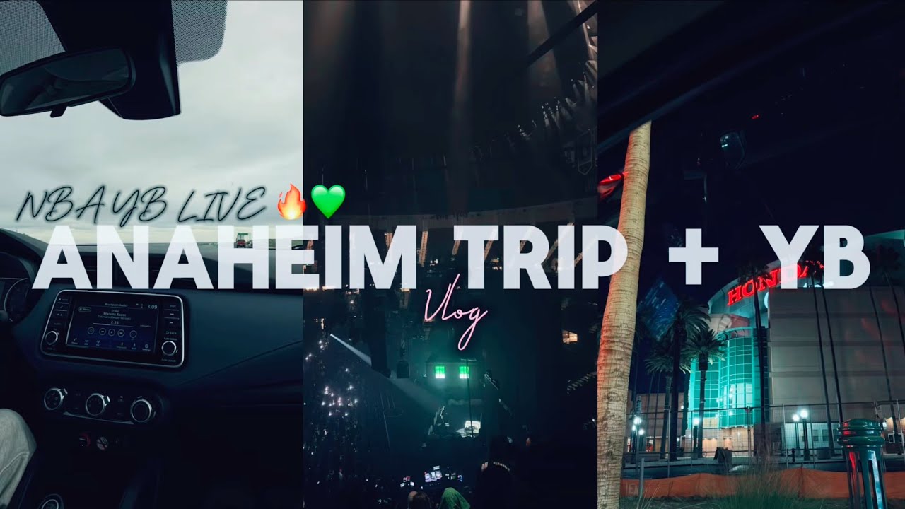 From the Bay to Anaheim! NBA YoungBoy Concert Vlog Was CRAZY 🤯💚