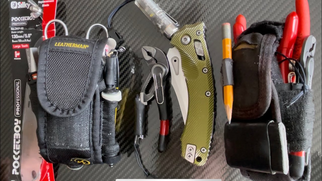 My city edc belt tool pouch(es)