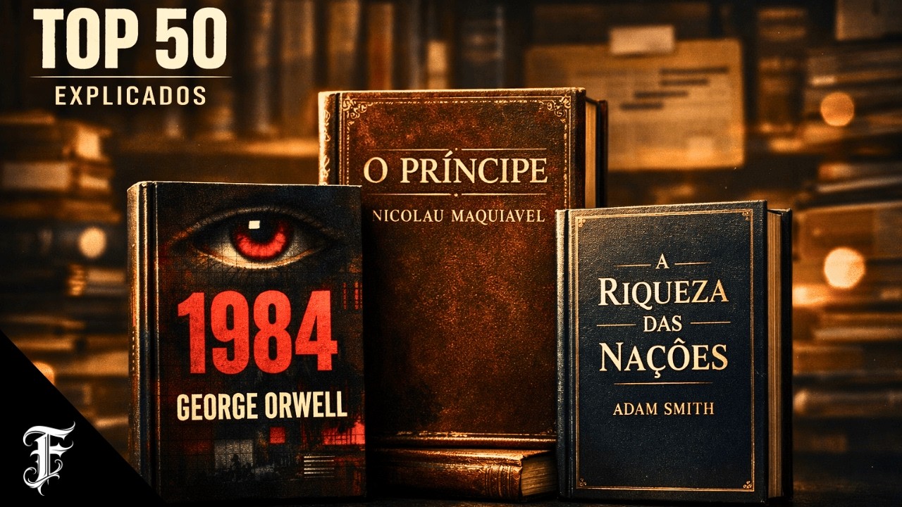 Os 50 livros que definiram a humanidade (Resumo Completo)