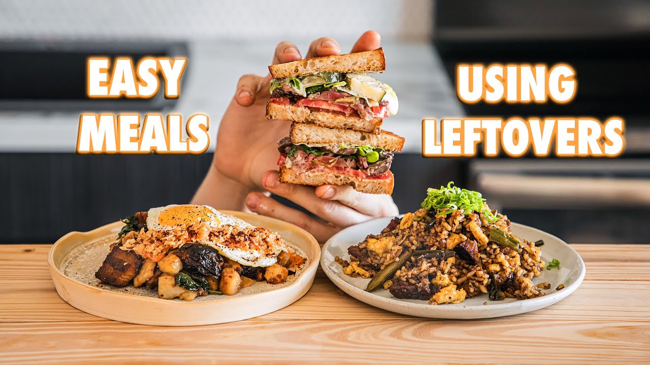 Easy And Healthy Meals Made With Leftovers