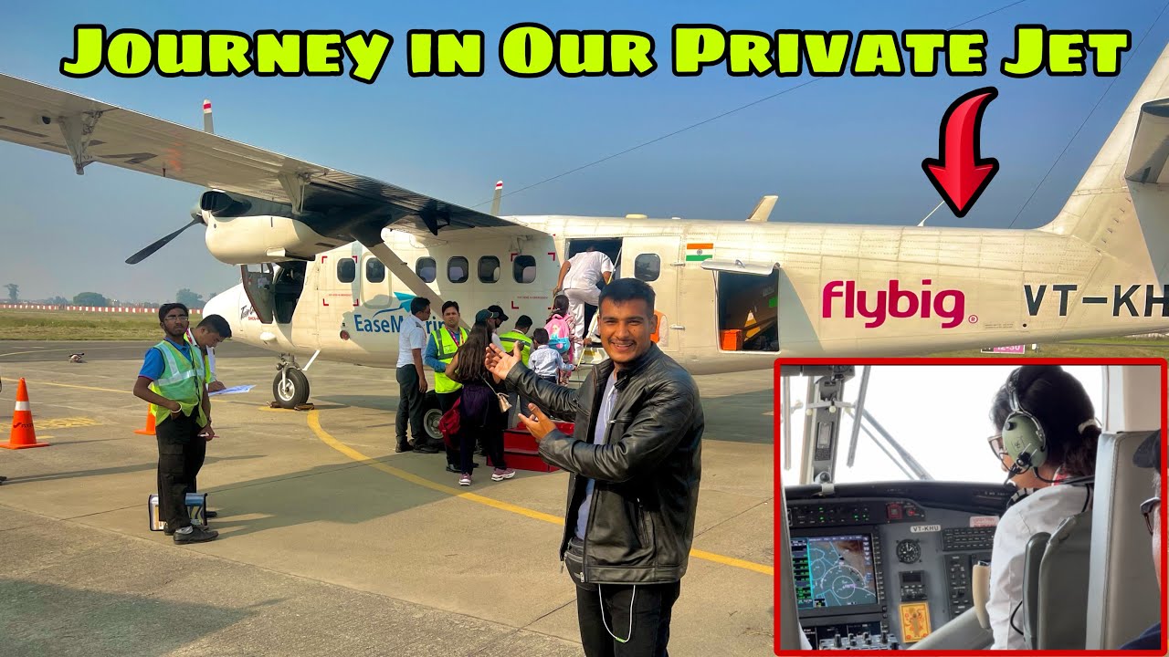 Ludhiana to Hindon in Our Private Jet 🥰 || Mr.vishaL