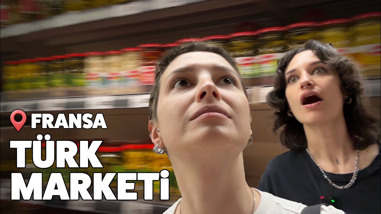 İlk Defa Fransa'da Türk Marketine Gittik!
