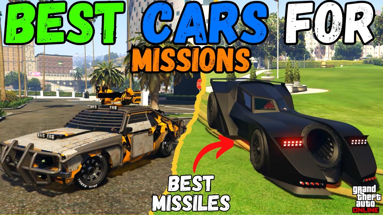 Лучший транспорт для МИССИЙ в GTA5!