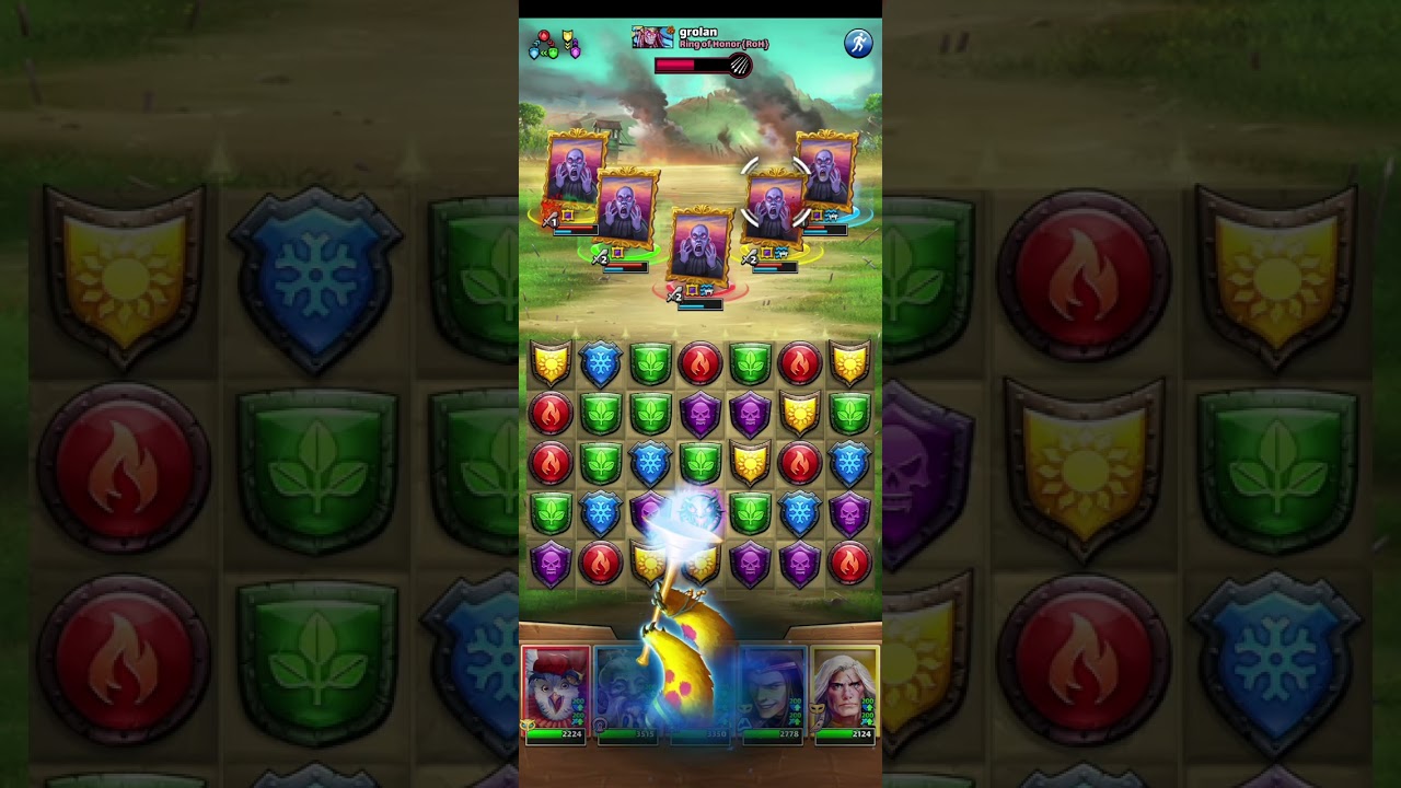 Ковчег vs Ring of Honor (RoH) | War | Empires & Puzzles Империя Пазлов  Град Стрел