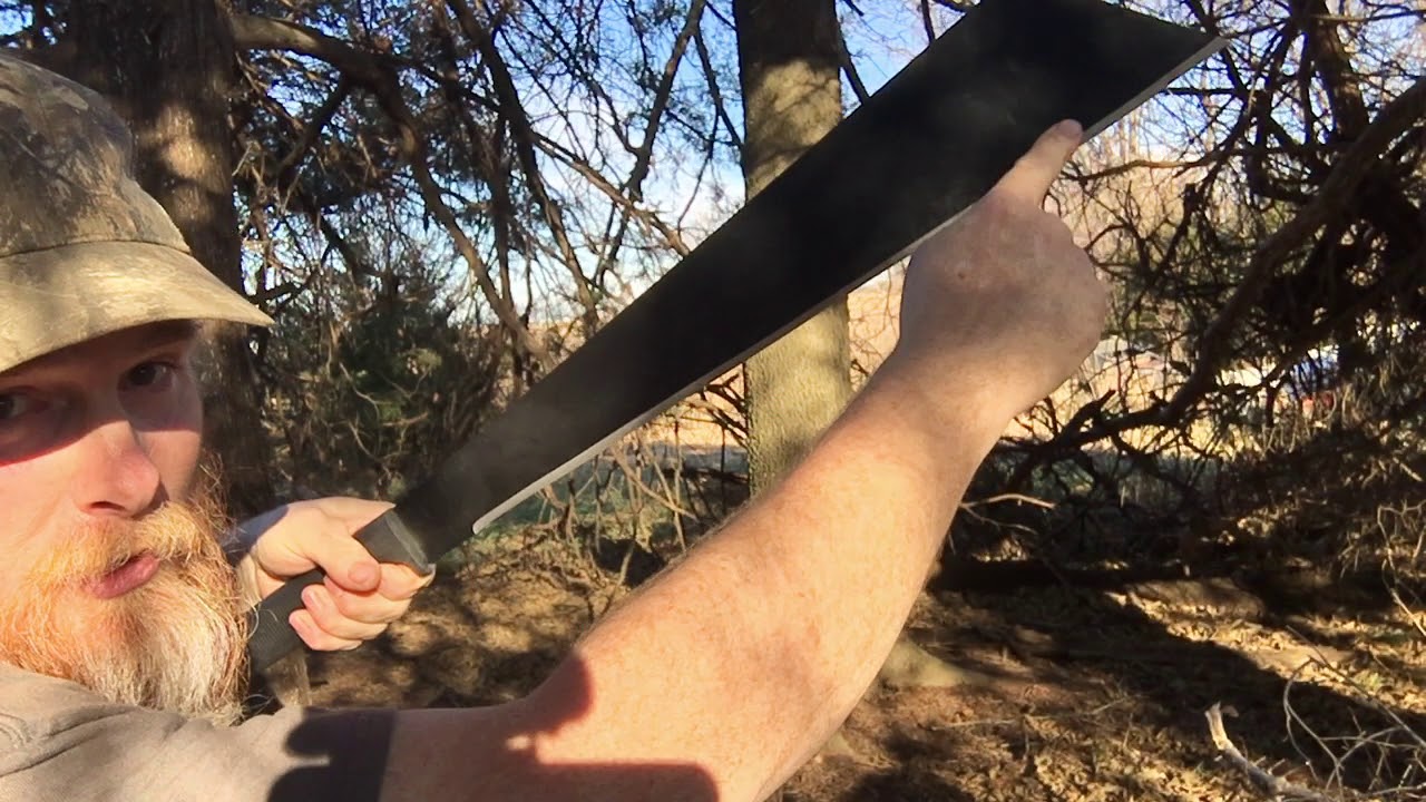 Cold Steel All-Terrain Chopper.  NOT your average machete!