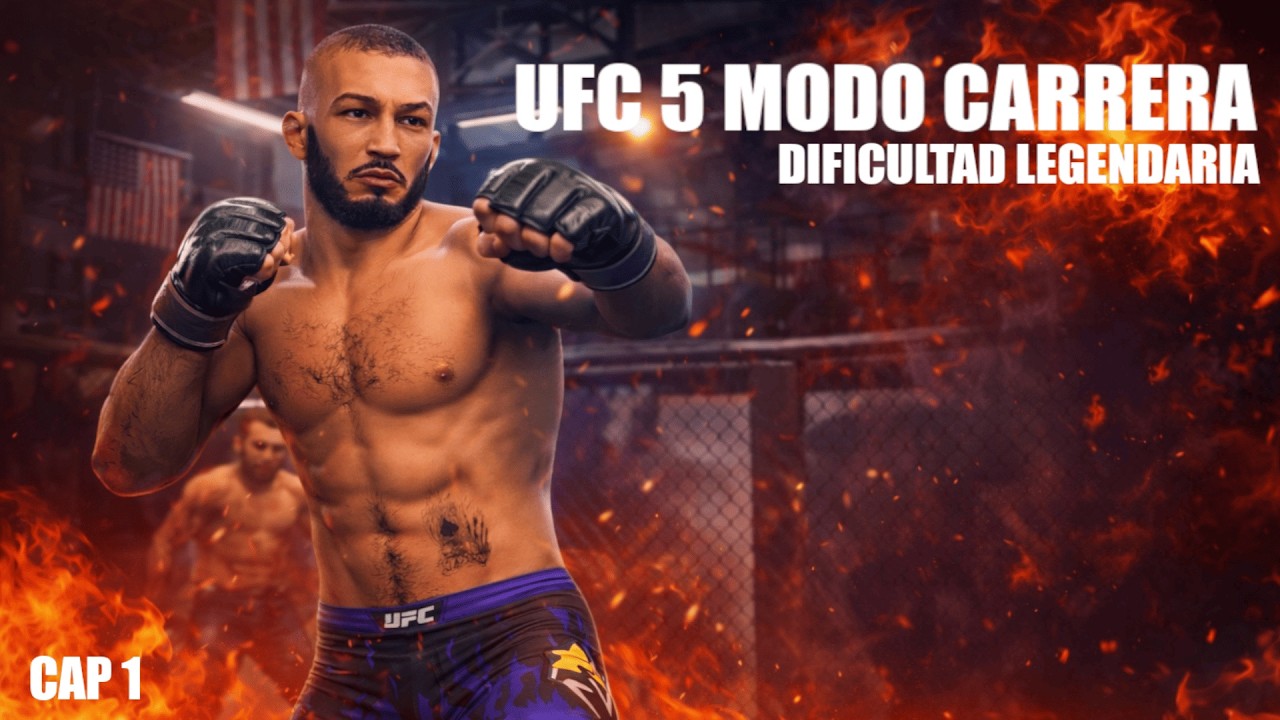 EMPEZAMOS EL MODO CARRERA!!! UFC 5 MODO LEGENDARIO (MÁXIMA DIFICULTAD)