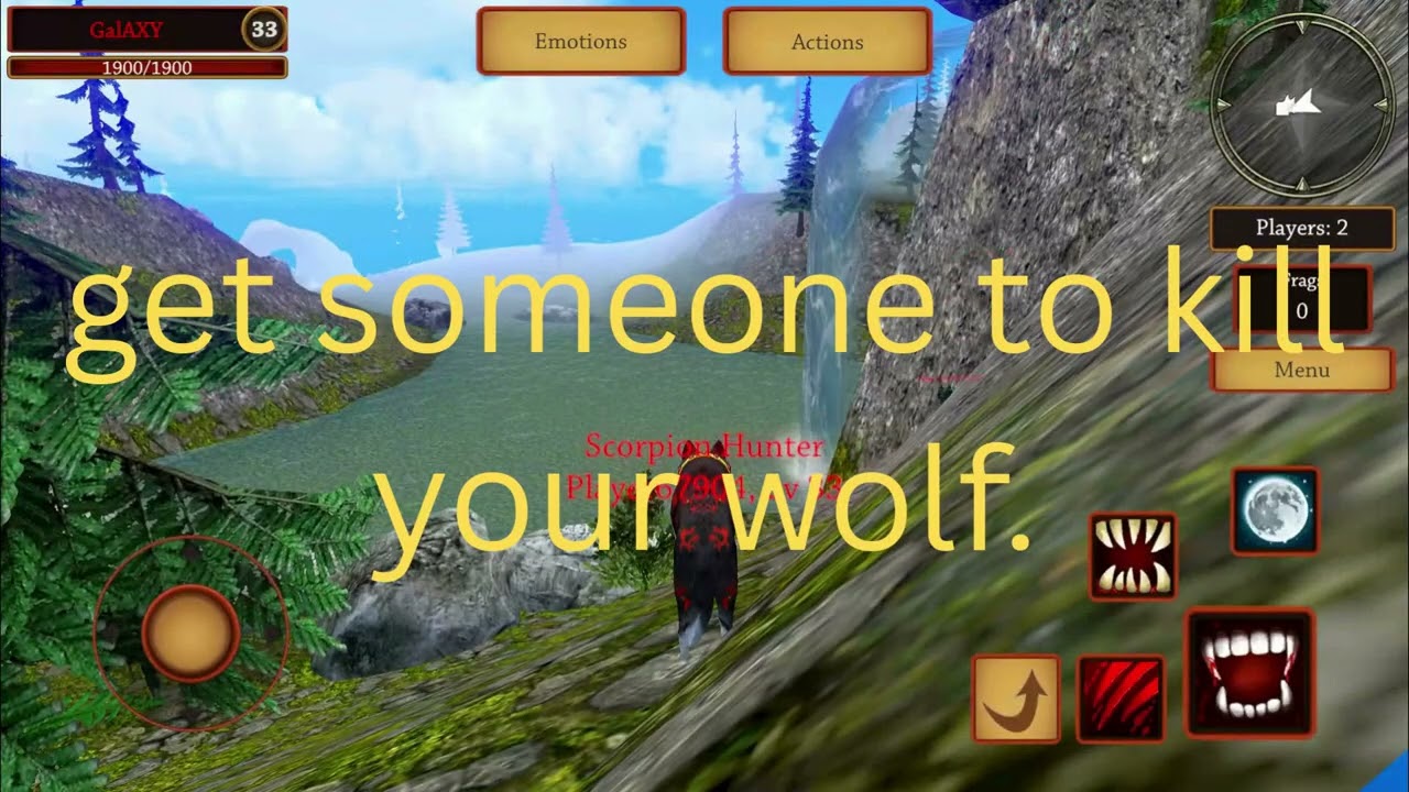 Wolf simulator evolution funny dead glitch
