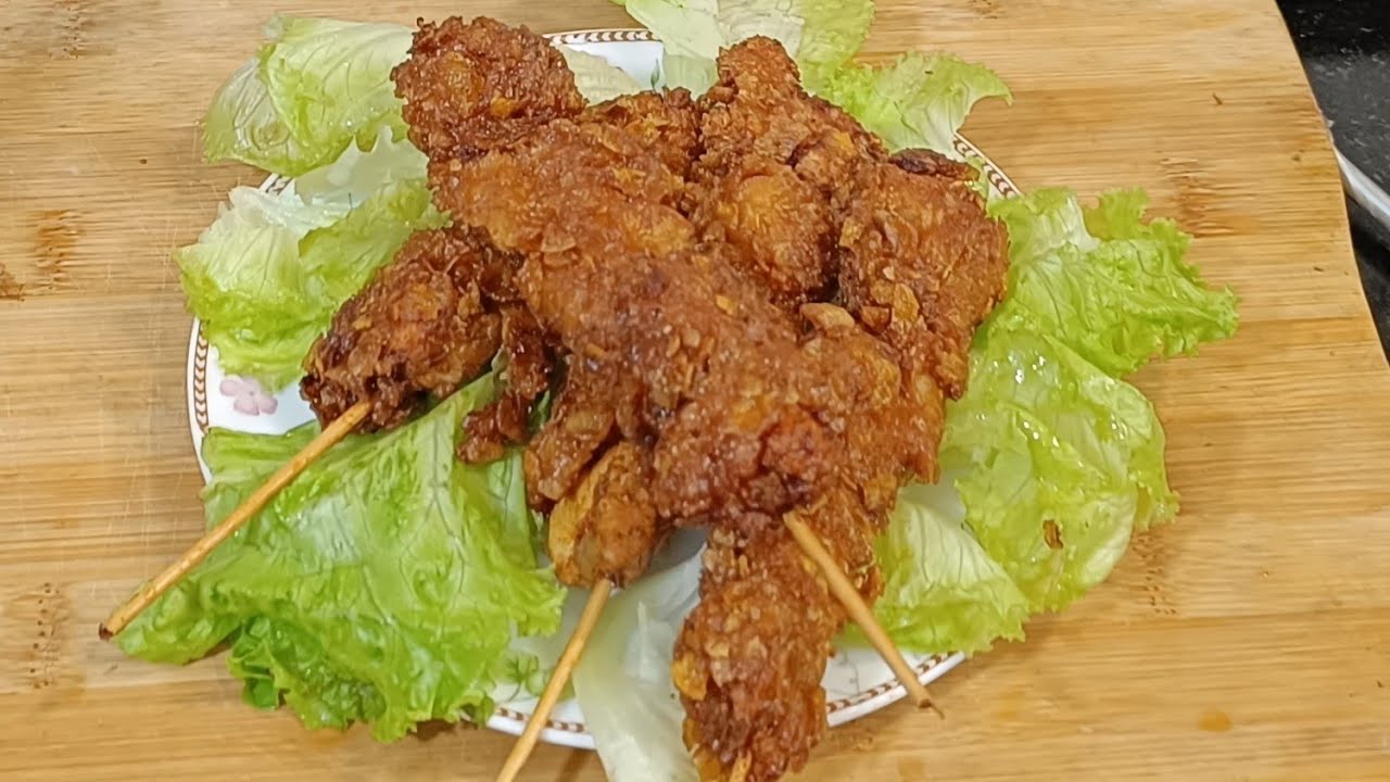 Chicken Kandi | Crispy Chicken Kandi | Ramadan Special Chicken Sticks | Make & freeze Kandi Chicken