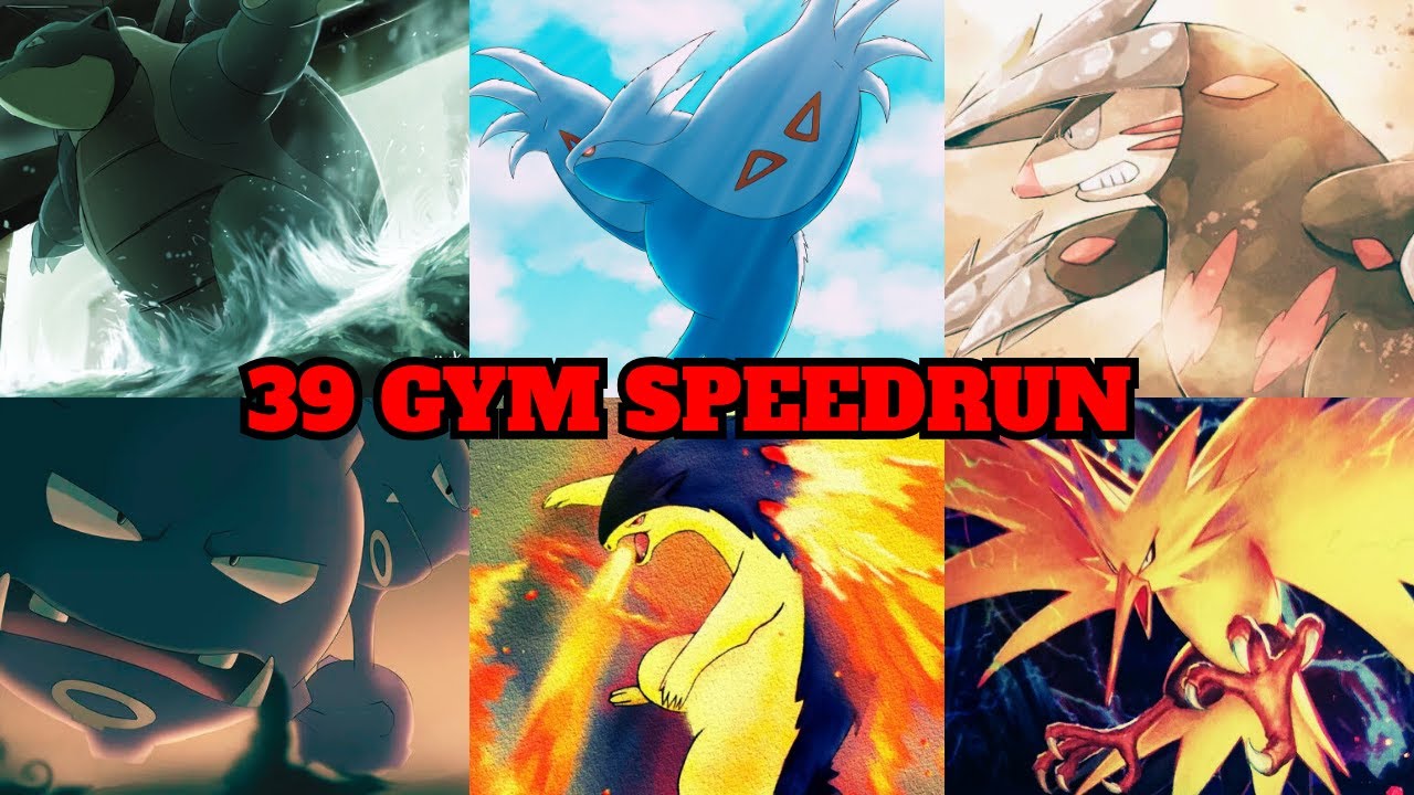 PokeMMO - Gym Rerun (Items Swap) | 39 Gym in 