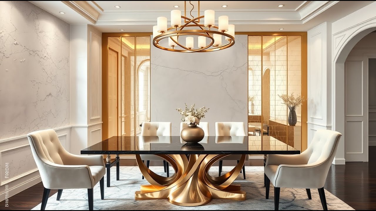 High End Dining Spaces with a Modern Lux Touch