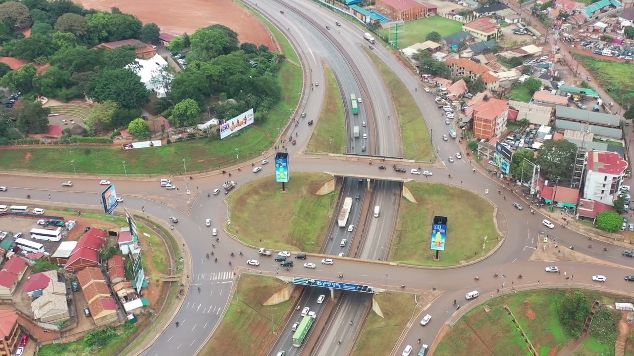 Exploring the Ntinda-Kisaasi Fly Over Roundabout#exploreuganda #droneshots #Uganda