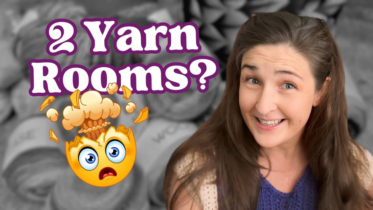 Slow Yarn Organization 😄 Helping Mom Organize Yarn Room #2!