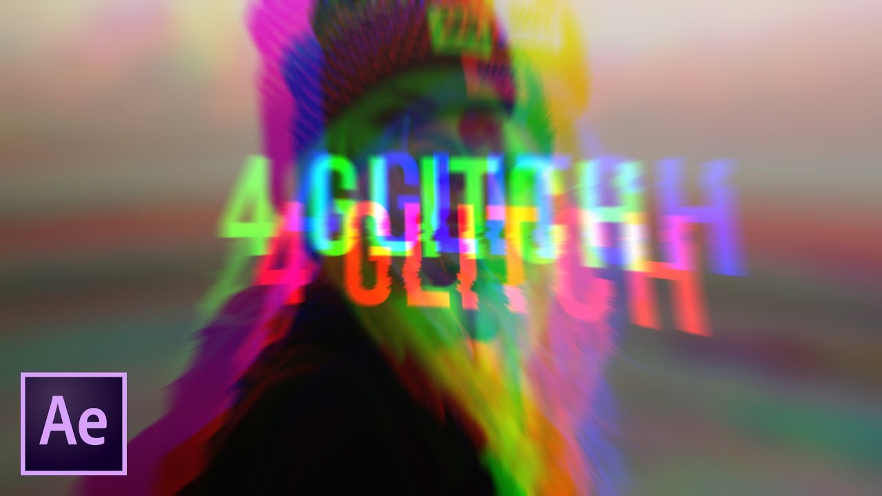Создайте 4 популярных эффекта глюка очень быстро | Урок по After Effects