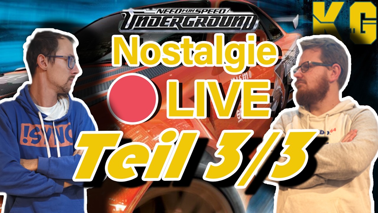 🔴 Live mit NfS Underground Redux!