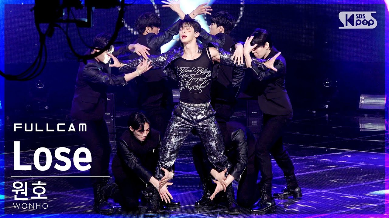 [안방1열 직캠4K] 원호 'Lose' 풀캠 (WONHO Full Cam)│@SBS Inkigayo_2021.03.07.