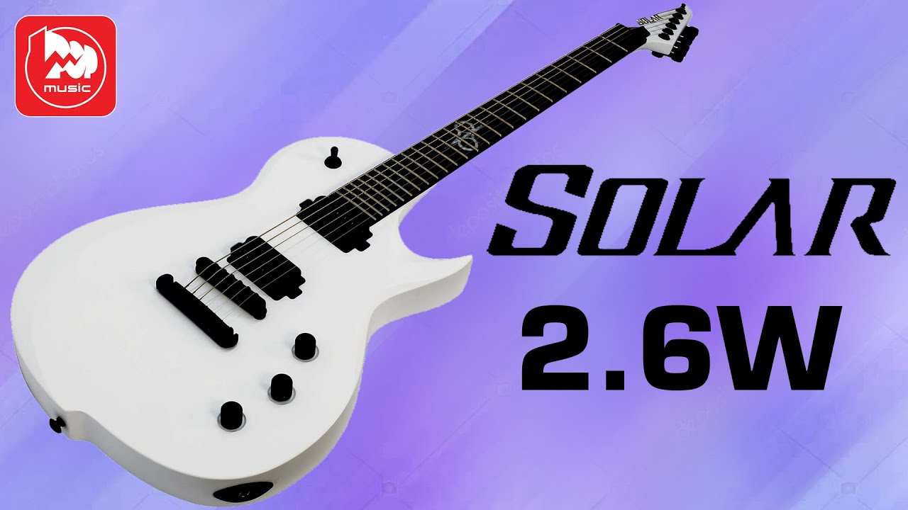 Электрогитара Solar Guitars GF2.6W (гитара от Ola Englund)