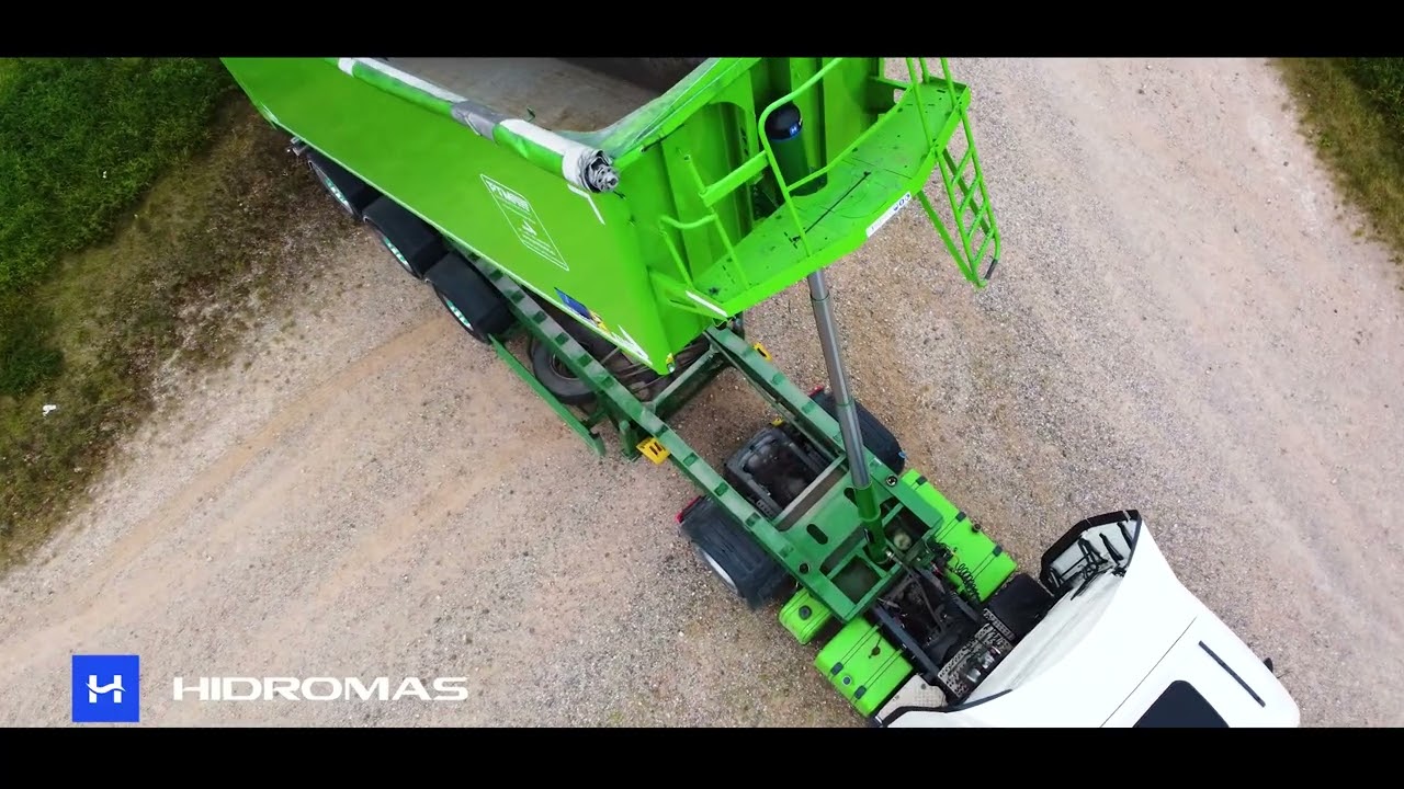 Front-End Cylinder Power for Agricultural Trailers | Hidromas Global