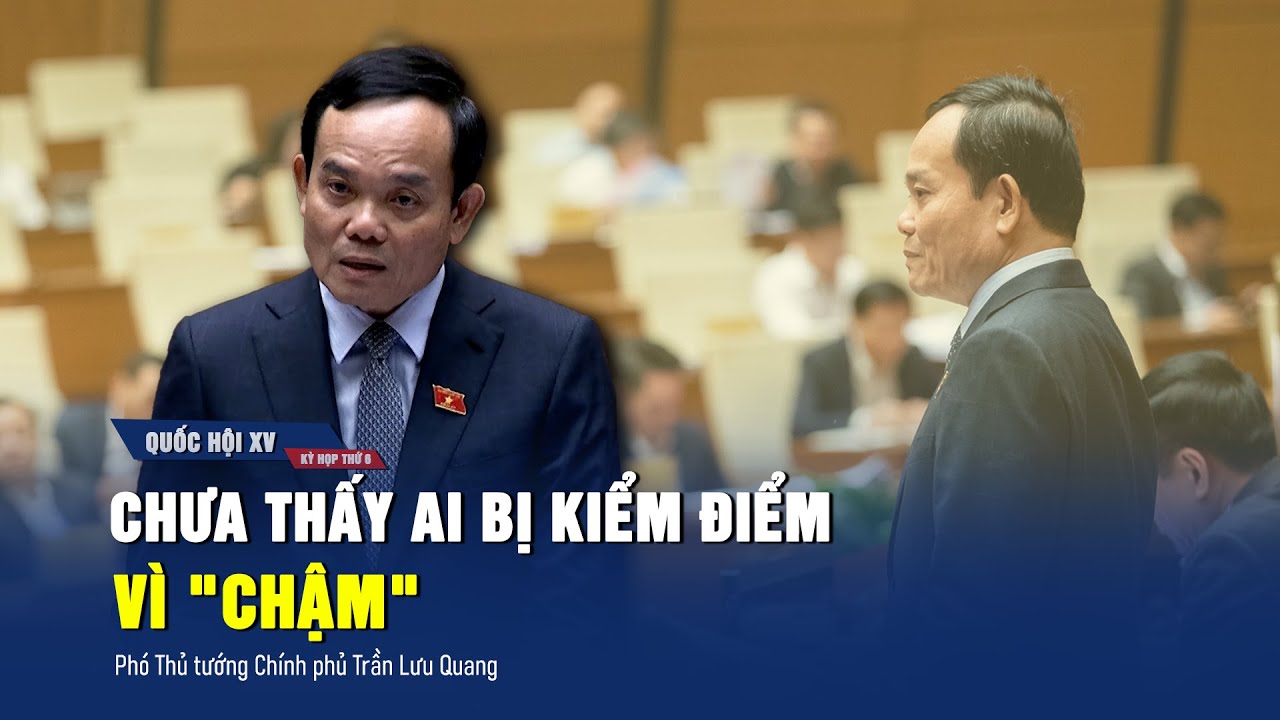 Phó Thủ tướng Trần Lưu Quang: Chưa thấy ai bị kiểm điểm kỷ luật vì 