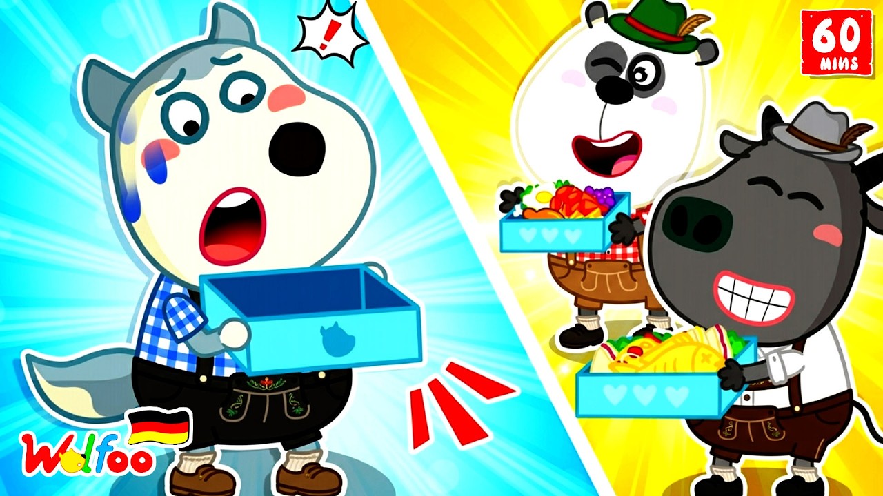 Wolfoo Geschichte 🐺  Wolfoo hat alles vergessen… 🧠 Wachsen mit Wolfoo @Wolfoo Deutsch - Zeichentrickfilme für Kinder