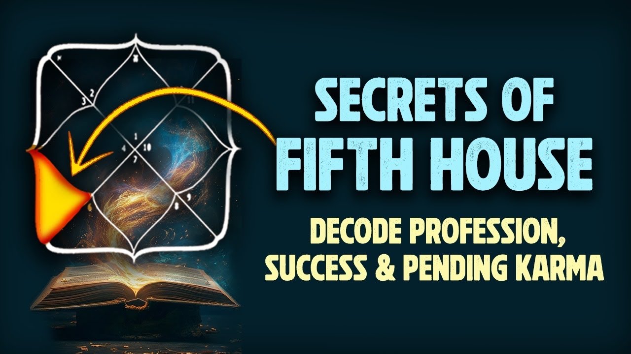 ☯️ 5th Lord in 12 Houses / Convert sexual energy in creativity / पूर्व पुण्य / भाग्य / Proffession