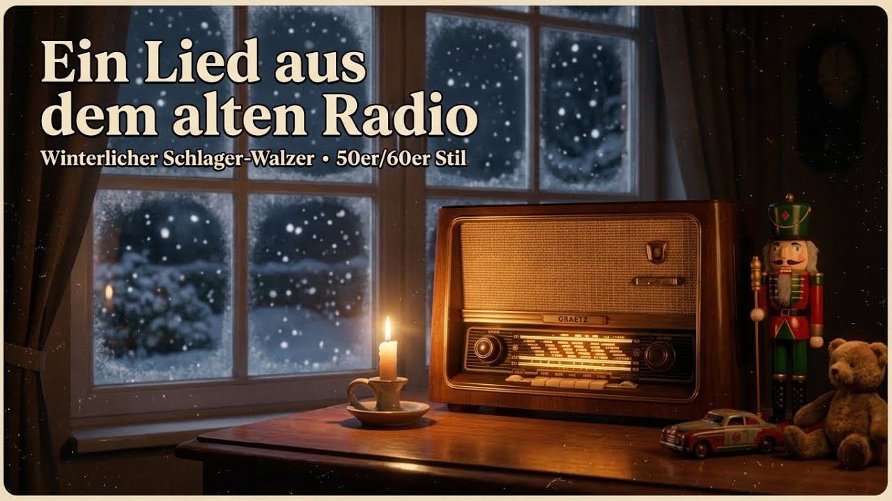 Ein Lied aus dem alten Radio ❄️🎙️  Winterlicher Schlager Walzer im Stil der 50er & 60er  2026