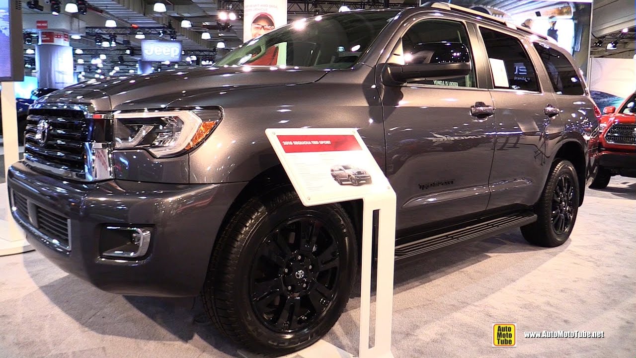 2018 Toyota Sequoia TRD Sport - Exterior Walkaround - 2017 NY Auto Show