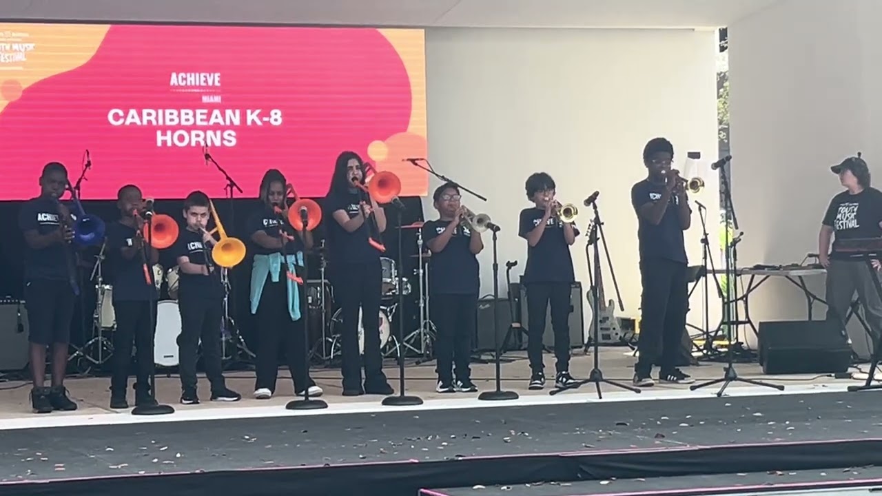 Achieve Music at Caribbean K-8 Center perform at the South Dade Youth Music Festival - In My Room
