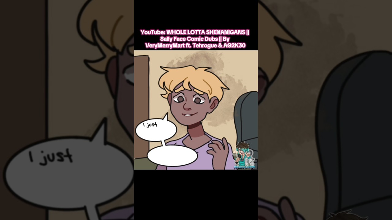Did&hellip; Did You Just&hellip; Uwa?? #sallyface #comicdub #salfisher #travisphelps #salvis #webcomics