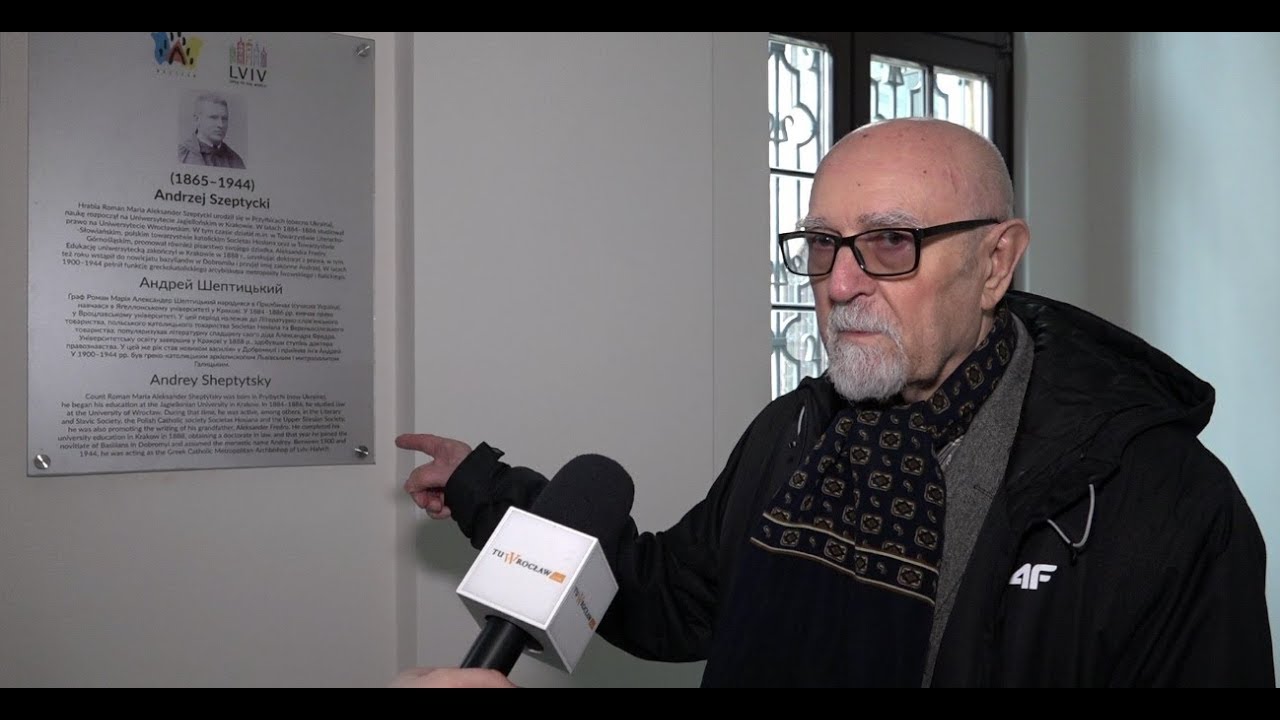 Kontrowersje wokół tablicy abp. Szeptyckiego na Uniwersytecie Wrocławskim