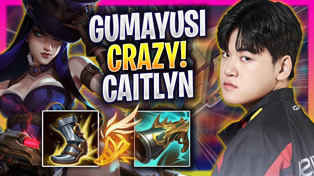 GUMAYUSI CRAZY GAME WITH CAITLYN! - T1 Gumayusi Plays Caitlyn ADC vs Ezreal! | Season 2024