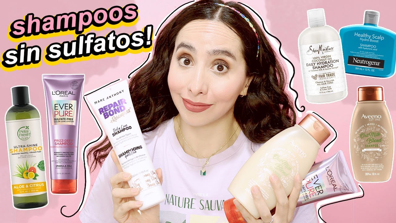SHAMPOOS SIN SULFATOS PARA RIZOS DE SUPER! #METODOCURLY