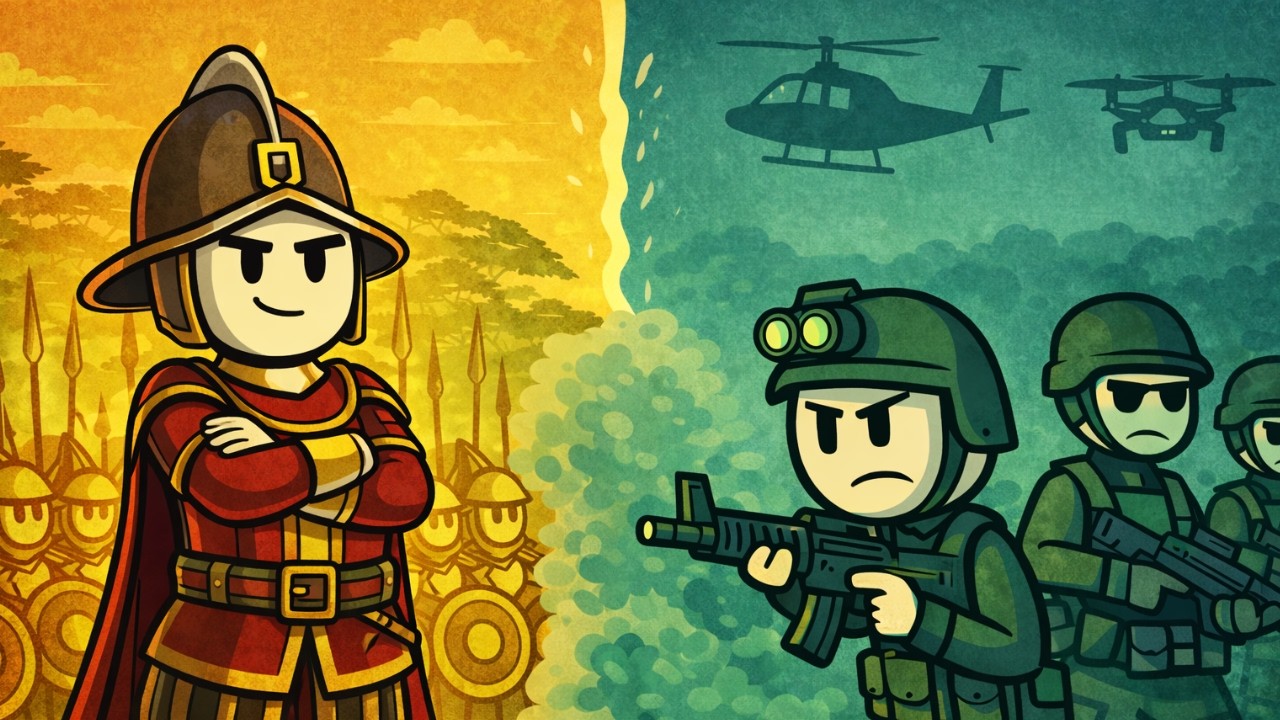 ¿Podrían 52 soldados modernos conquistar al Imperio Español?