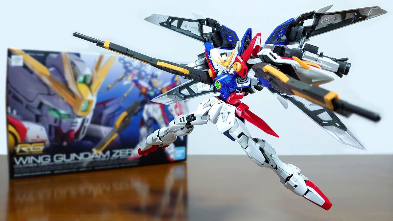 【バンダイ驚異のメカニズム！RGオリジナルギミックも搭載！？】RG 1/144 ウイングガンダムゼロ　レビュー