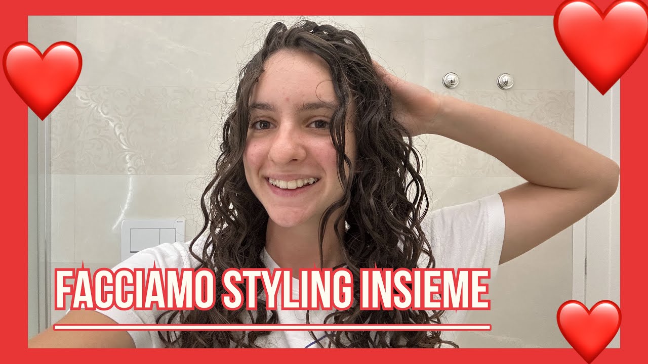 Facciamo styling insieme sui miei capelli ricci