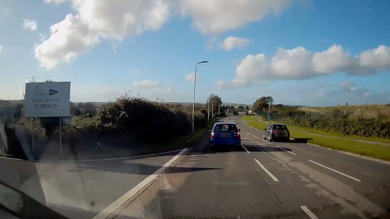 Crazy Overtaking By Car