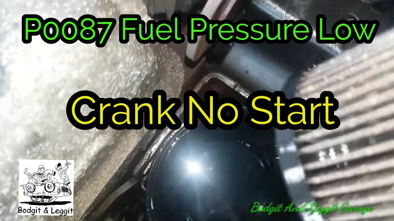 Ford Mondeo Crank No Start P0087 Низкое давление топлива Не становитесь заменщиком деталей, прове...