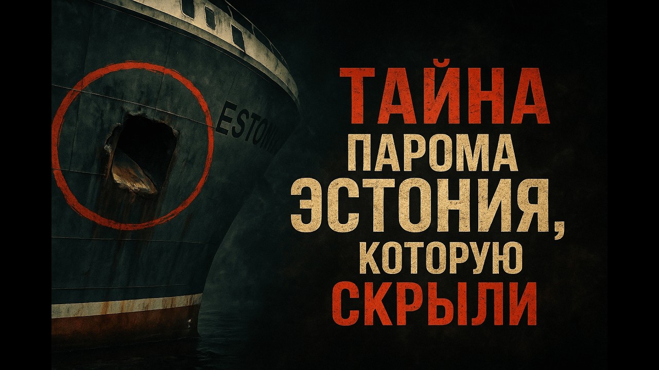 ГИБЕЛЬ парома "Эстония": МЕСТЬ СПЕЦСЛУЖБ за контрабанду оружия